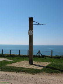 Greenwich Meridian Marker; England; East Sussex; Peacehaven